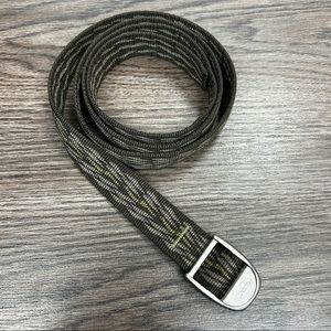 Chaco Brown, Grey, and Neon Yellow/Green Belt